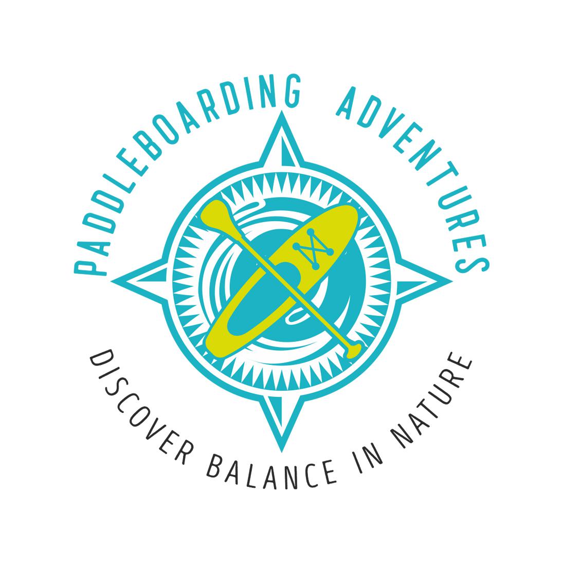 paddle boarding adventures logo