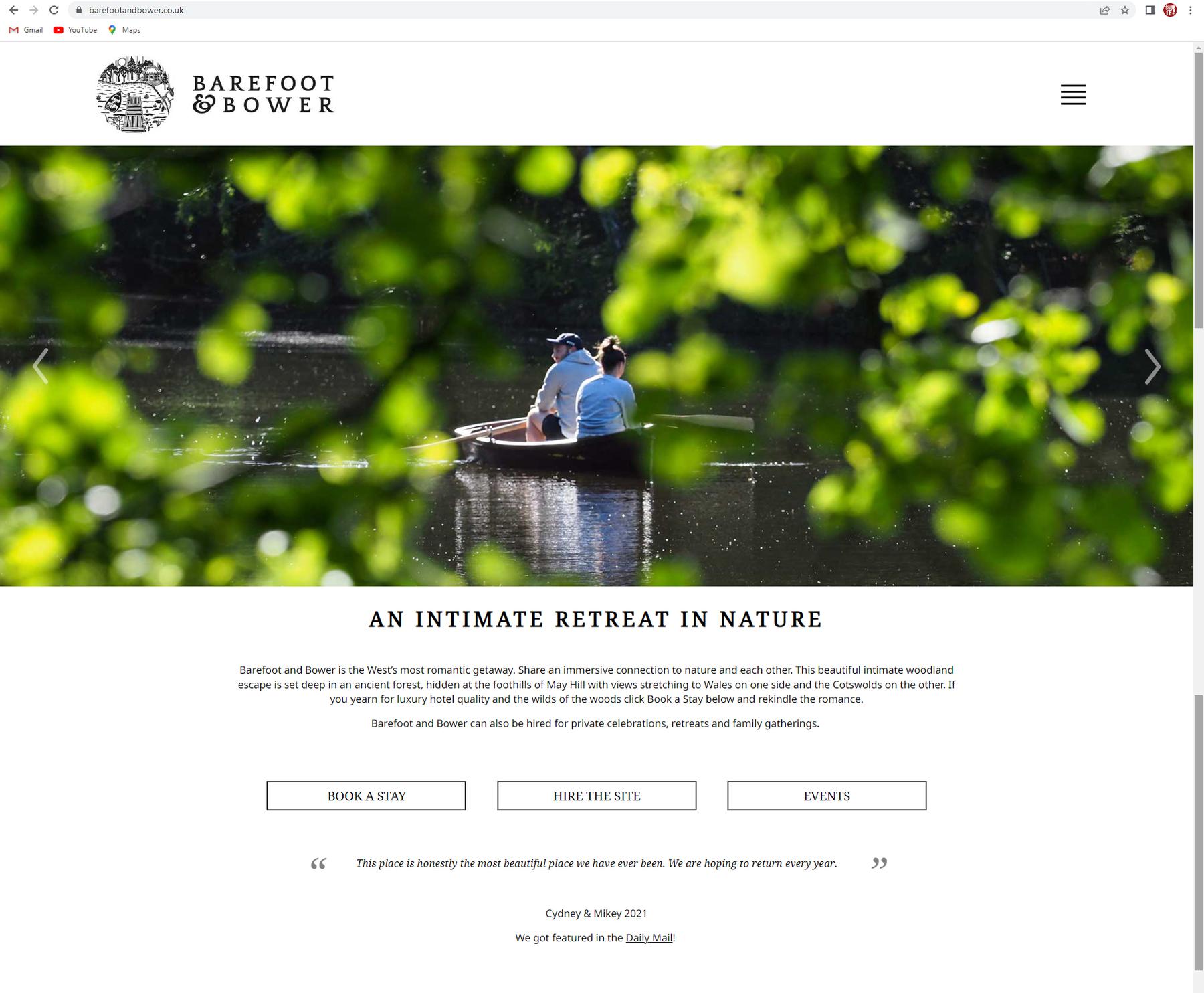 barefoot and bower website